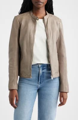 Lily Leather Jacket