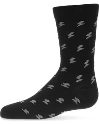 Lightning Bolt Crew Socks
