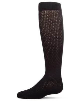 Pointelle Dot Knee High Socks
