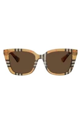 52mm Gradient Square Sunglasses