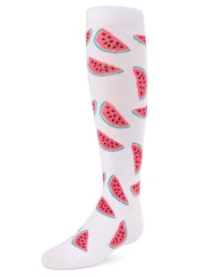 Fruity Fun Watermelon Knee-High Socks