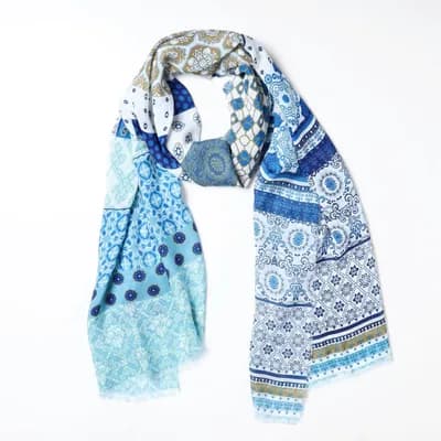 Santorini Patterned Wrap
