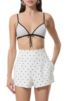 Jade Polka Dot Bra Top