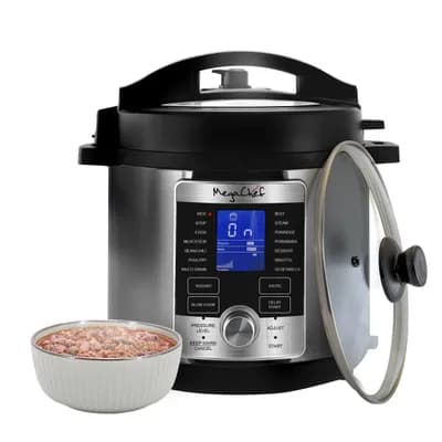 6 Quart Stainless Steel Electric Digital Pressure Cooker with Lid