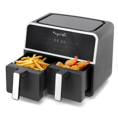 Dual 4.8 + 4.8 Quart Digital Electric Air Fryer