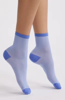 Lyrie Sheer Crew Socks