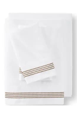 Supima Cotton No Iron Sateen Cane Weave Sheets - 400 Thread Count