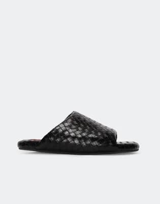 Woven Bubble Slide Sandal