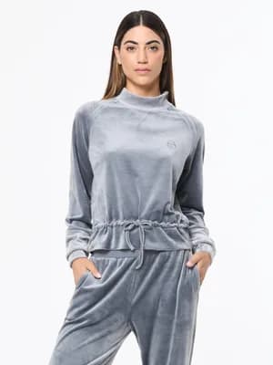Lina Velour Top