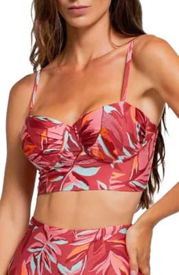 Underwire Bustier Bikini Top