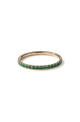 Thread Emerald Ring