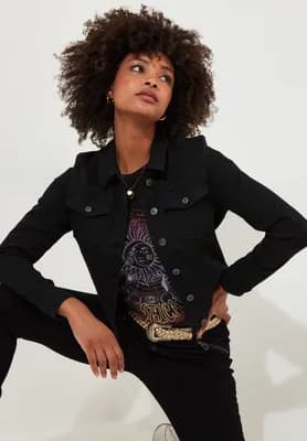 Essential Stretch Denim Jacket