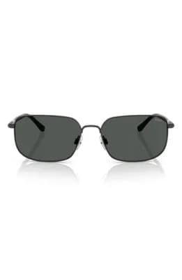 58mm Rectangle Sunglasses