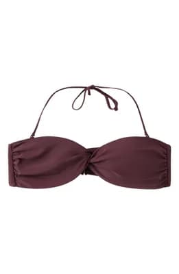 Twist Front Bandeau Bikini Top