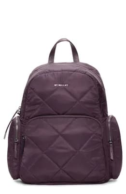 Madison Quilted Nylon Backpack