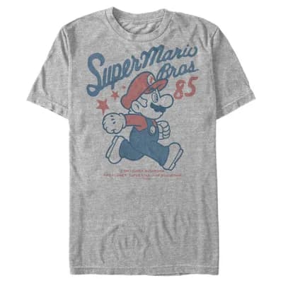 Men's Nintendo Super Mario Bros 85 Graphic T-Shirt