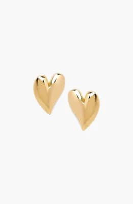 Mini Heart Stud Earrings