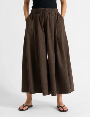 Gingham Culottes