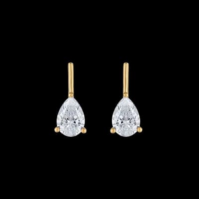 Linea Pear Earring