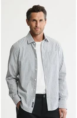 Hayati Cotton Button-Down Shirt