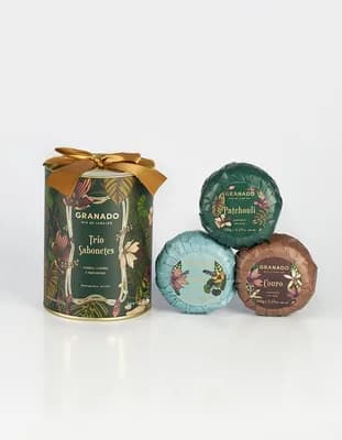 Patchouli Soap Trio