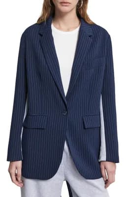 Jacket Made With A Two-Fabric