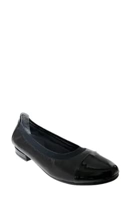Nicole Cap Toe Flat