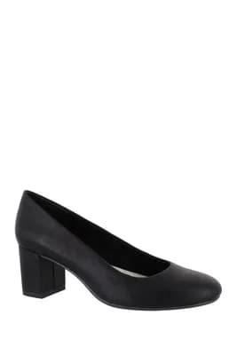 Proper Block Heel Pump - Multiple Widths Available