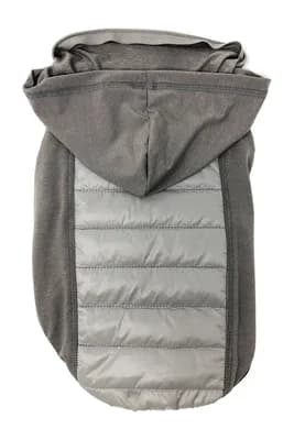 'Apex' Lightweight Hybrid 4-Season Stretch & Quick-Dry Dog Coat w/ Pop out Hood - Medium