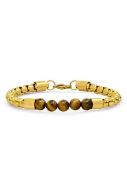 Circle Linked Stone Bracelet