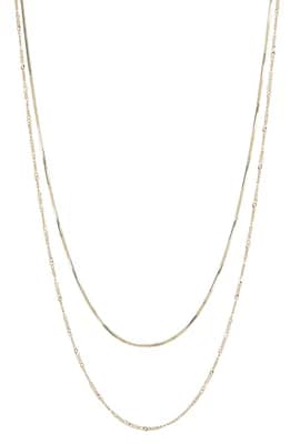 Layered Mixed Chain Necklace