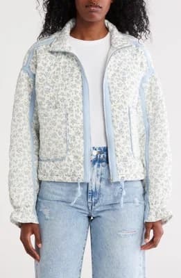 Cropped Quilted Jacket