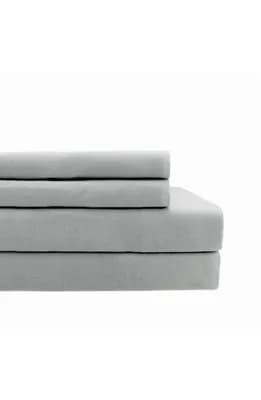 Linen Self Hem Sheet 4-Piece Set