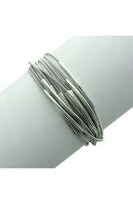 Metallic Spring Wire Bracelet