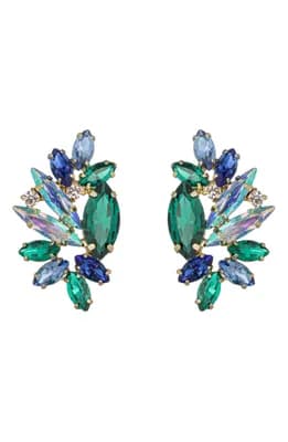 Gold-Tone Gala Statement Earrings