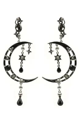 Midnight Statement Earrings