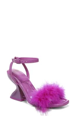 Brenna Feather Ankle Strap Sandal
