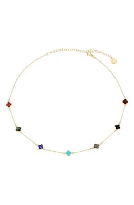 Enamel Clover Necklace