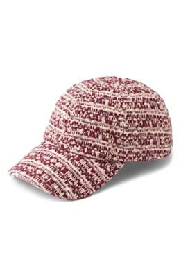 Charlette Bouclé Baseball Cap