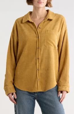 Oversize Corduroy Shacket
