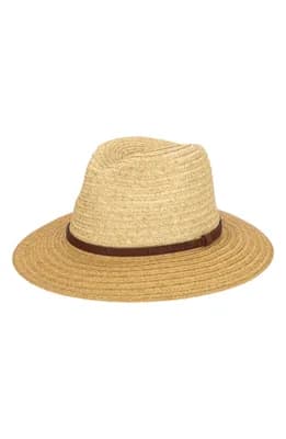 Ultrabraid Two-Tone Raffia Fedora