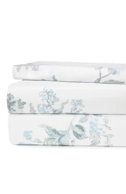 Rose 200 Thread Count Percale Cotton Sheet Set