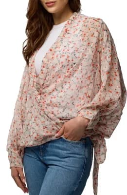 Ditsy Print Wrap