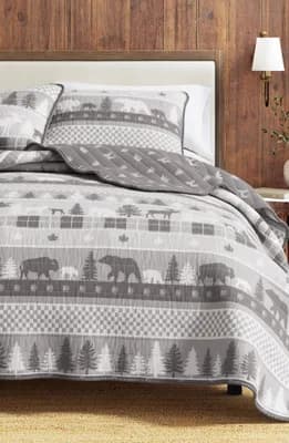 Patchwork 3-Piece Quilt Set