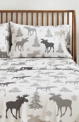 Lodge Print Microfiber Sheet Set