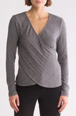 Crossover Knit Top