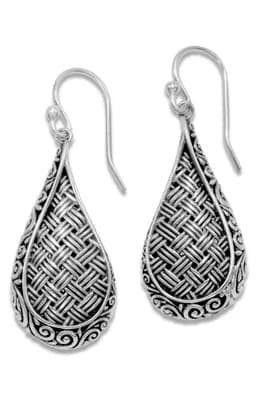 Woven Drop Earrings