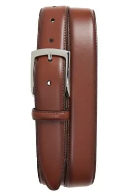 Feather Edge Leather Belt