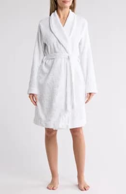 Debossed Fluffy Robe