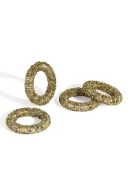 Radiant 4-Pack Napkin Rings